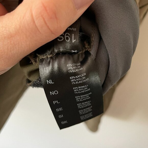 Kuhl Stryka Zip Up Hooded Elastic Waist Long Sleeve Rain Jacket Green Small - Picture 10 of 11